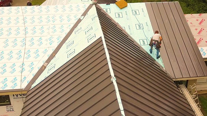 Standing Seam Metal Roofing